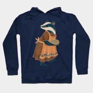 Blueberry Badger Hoodie